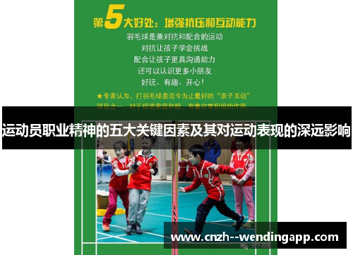 运动员职业精神的五大关键因素及其对运动表现的深远影响